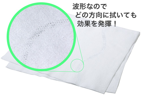 ハイブリッドシート断面図］